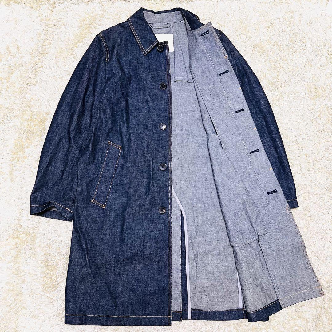 【美品】日本製 MACKINTOSH 現行 白タグ デニムコート ダンケルド