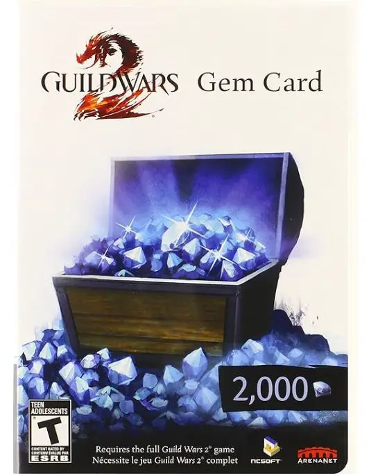 GW2 Gem Cards