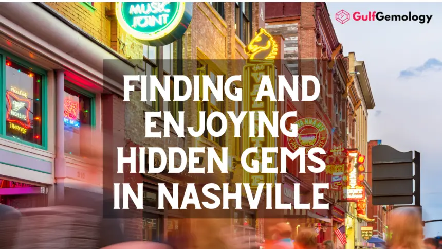Venture beyond the obvious, and explore these hidden gems for an authentic visit. Here’s everything you need to know about discovering the hidden gems in Nashville and where to start looking.