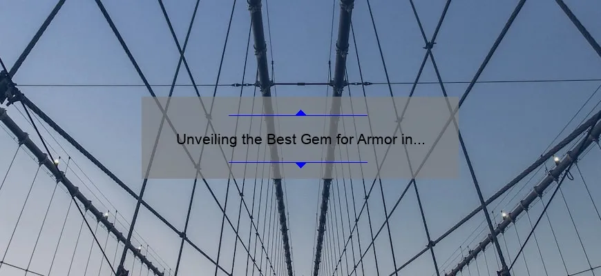 Gem for Armor in New World